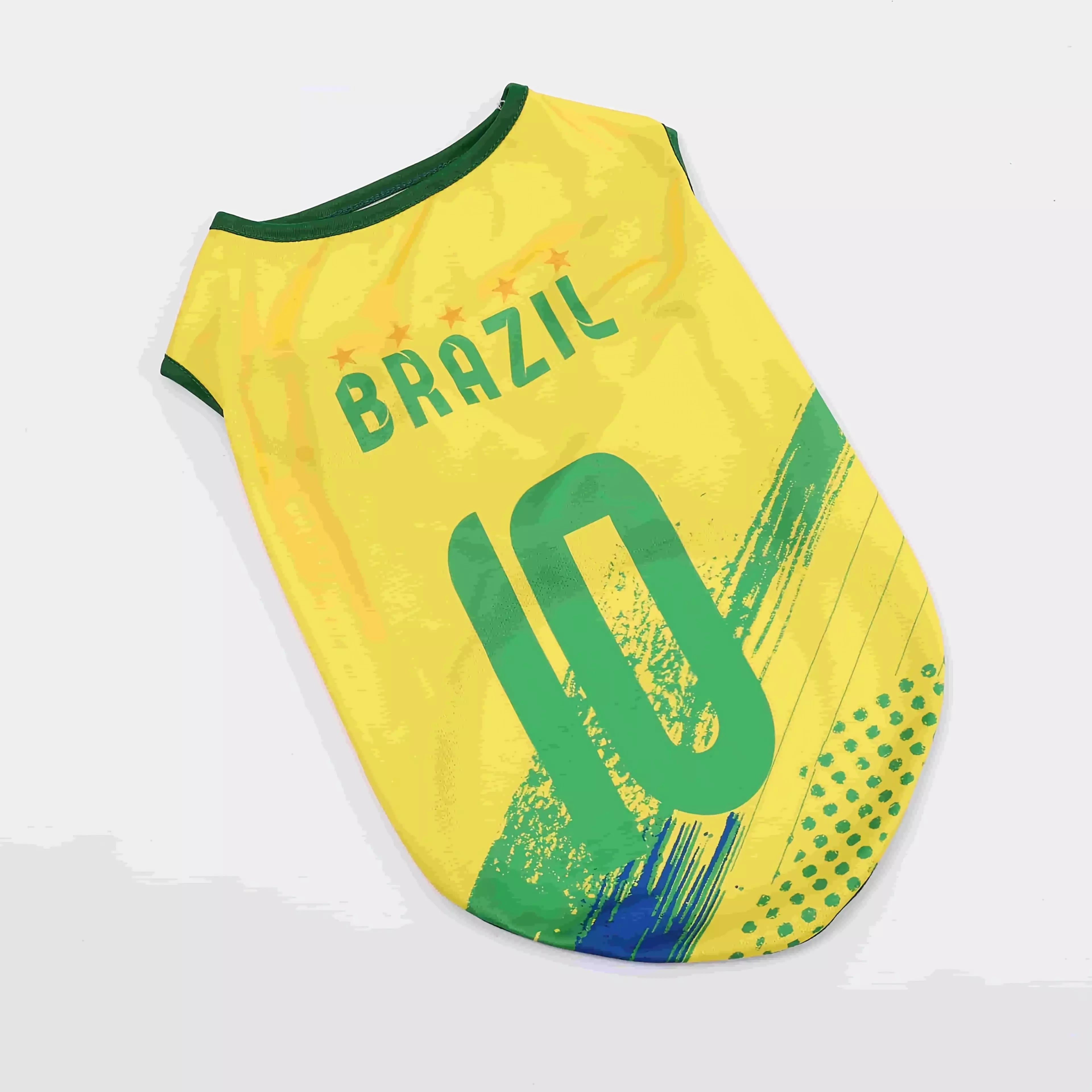 Roupa Pet Word Cup 2026 - Edição Brasil