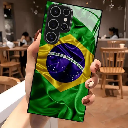 Capinha Personalizada Escudo Brasileiro ™ - Edição Limitada