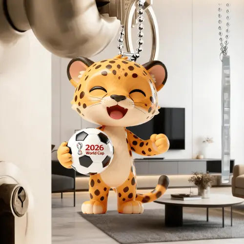 Chaveiro Zayu 2D Word Cup 2026 ™