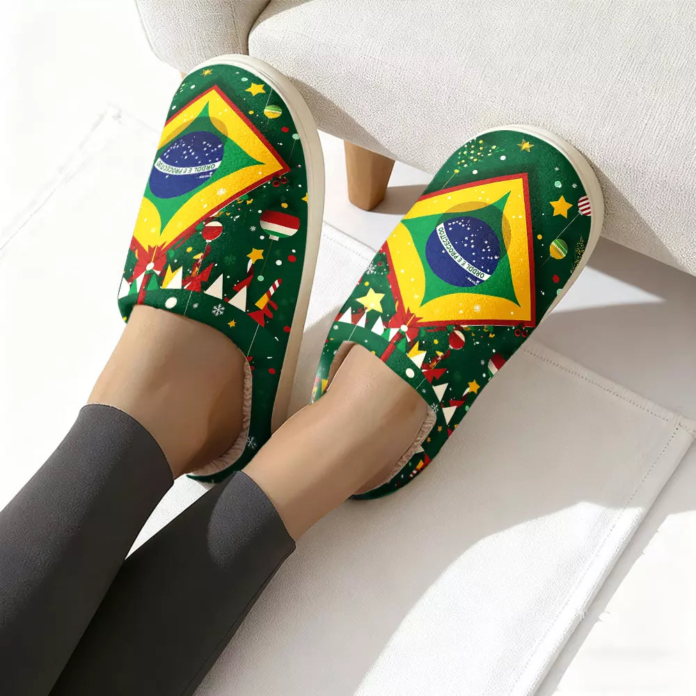 Par de Pantufas Brazil Word Cup 2026 ™