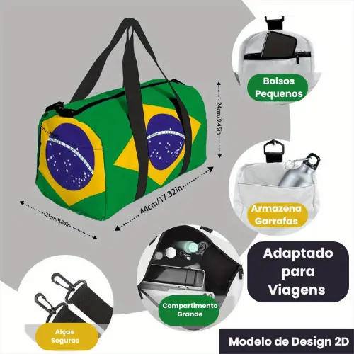 Bolsa Ouroverd Premium 2D - Edição Brasil ™