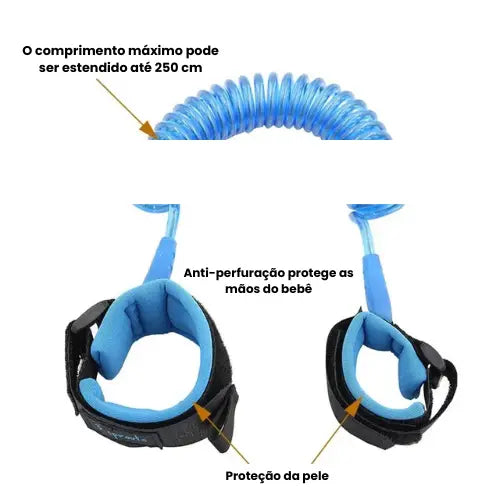 Pulseira de Segurança SafeKids