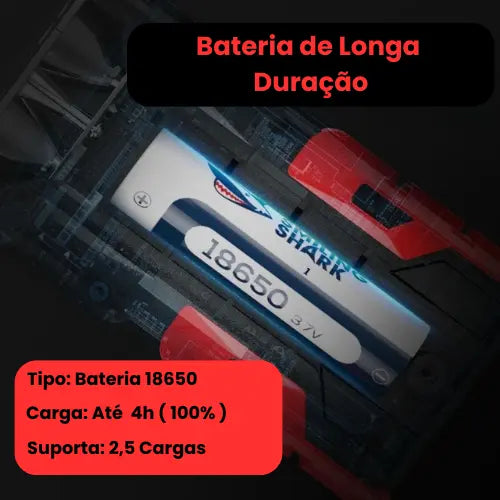 Carregador Portátil Multifuncional UltraShark Pro