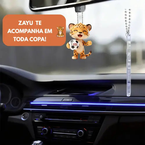 Chaveiro Zayu 2D Word Cup 2026 ™